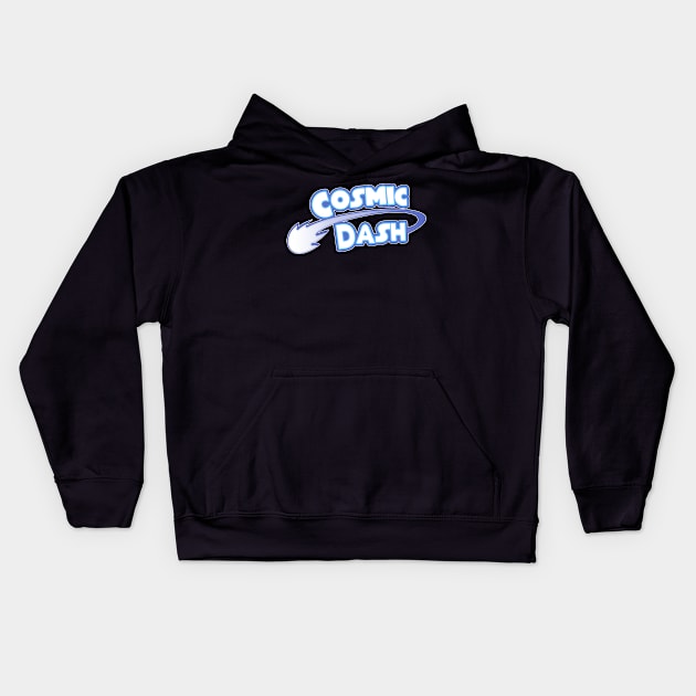 Cosmic Dash Logo Kids Hoodie by hpkomic